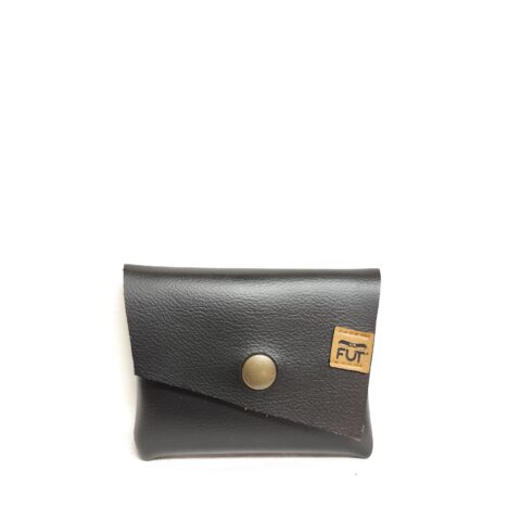 porte-monnaie / porte-carte simili cuir noir