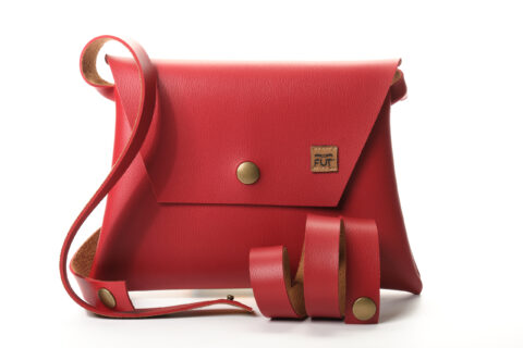 Sac Fut' Cérémonie rouge avec extension de lanière