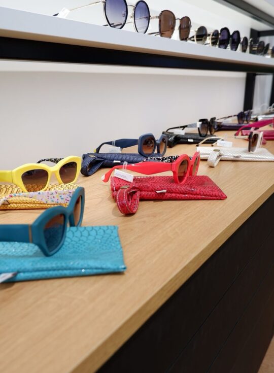 étui à lunettes en simili cuir