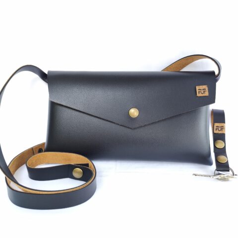 Sac "Chic et Légère" Noir SAC BANDOULIERE PORTE EPAULE SIMILI CUIR NOIR