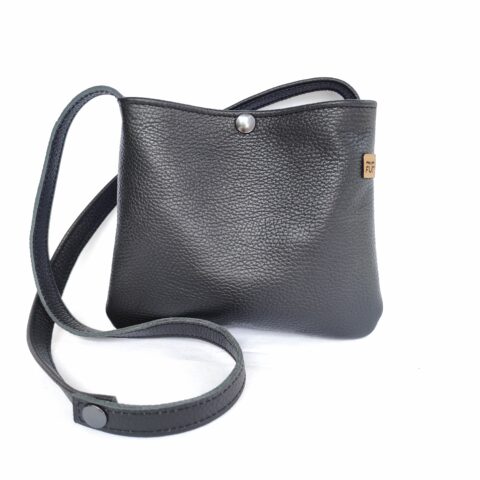 Mini Sac Cuir Noir