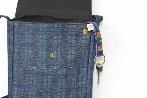 Sacoche Homme tissu Denim – Image 5