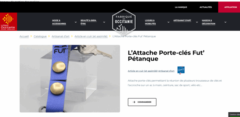affiliation Fut' à la marque Fabriqué en occitanie