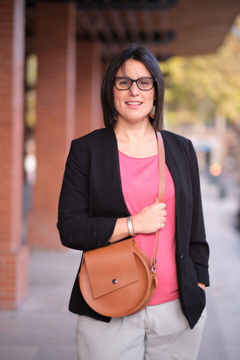 Sac Rond Cuir Marron